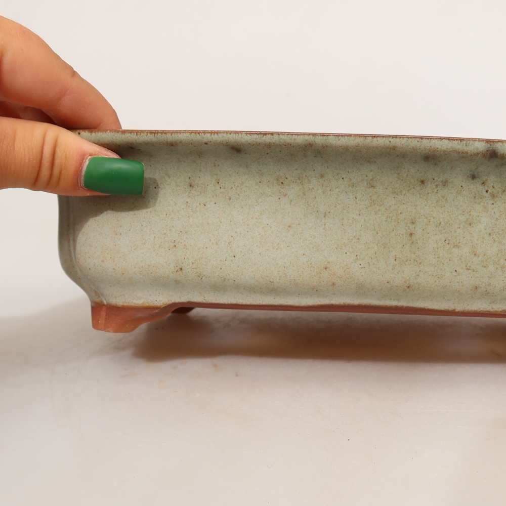 Keramická miska  24 x 17 x 6 cm, farba béžová