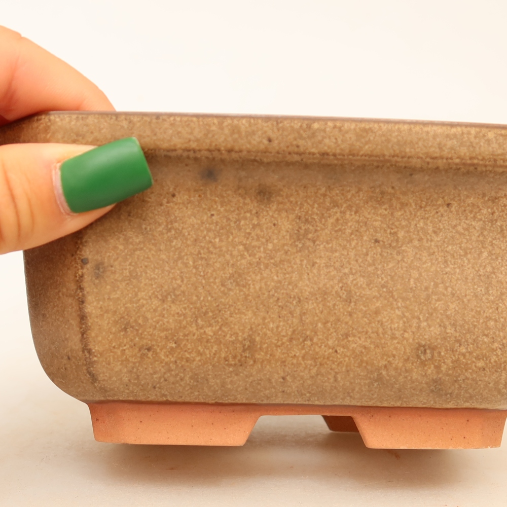 Keramická miska  15 x 12 x 7 cm, farba hnedá