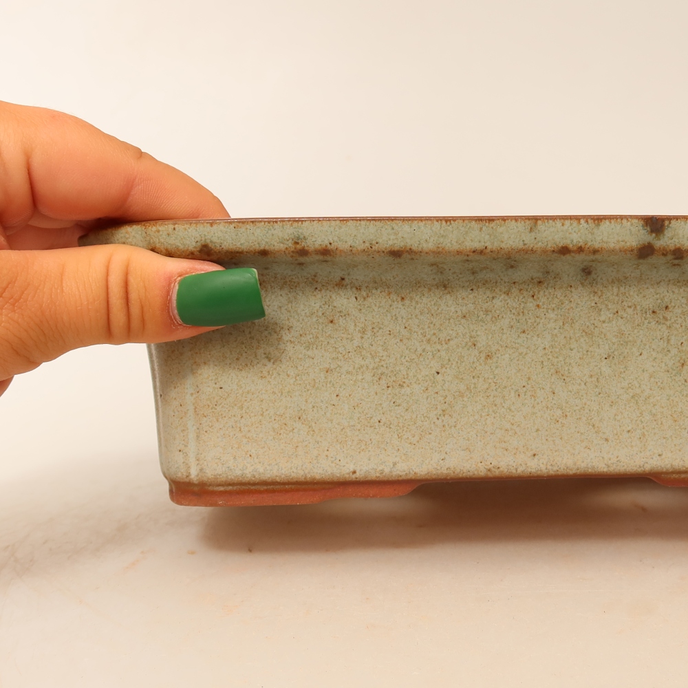 Keramická miska  20 x 15,5 x 5,5 cm, farba béžová