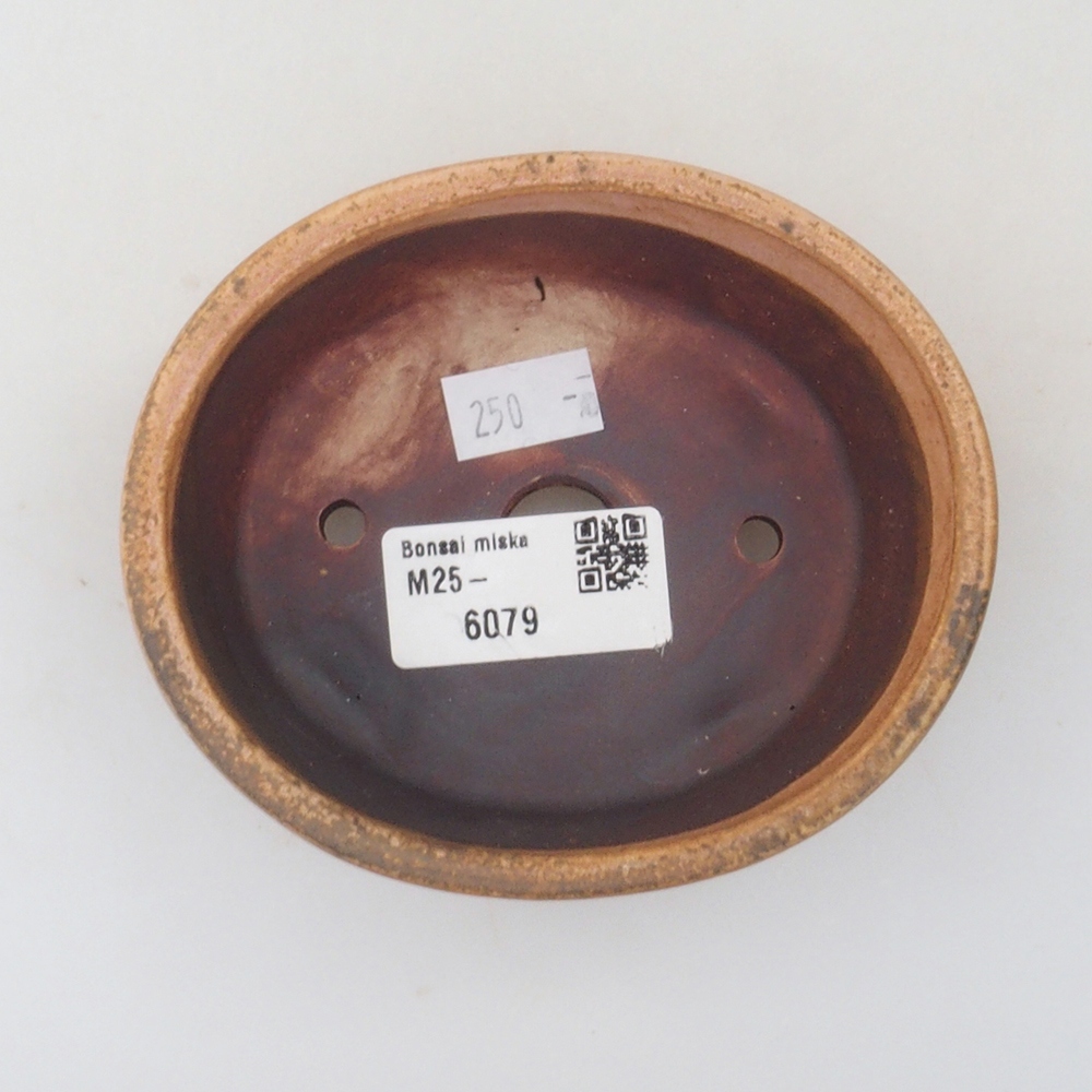 Keramická bonsai miska 10,5 x 9 x 4 cm, farba ružová