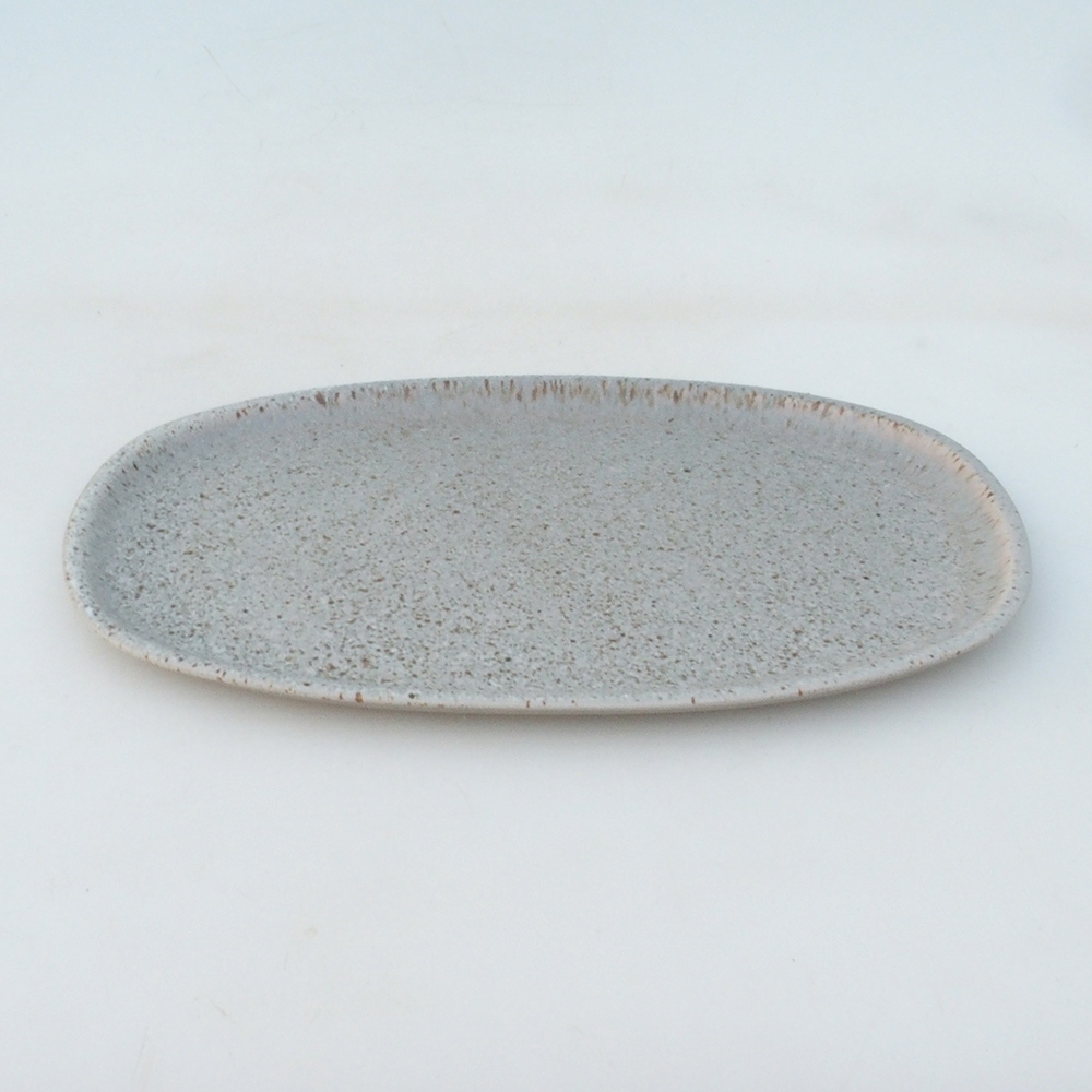 Keramická podmiska H15 -25 x 15 x 1 cm - béžová