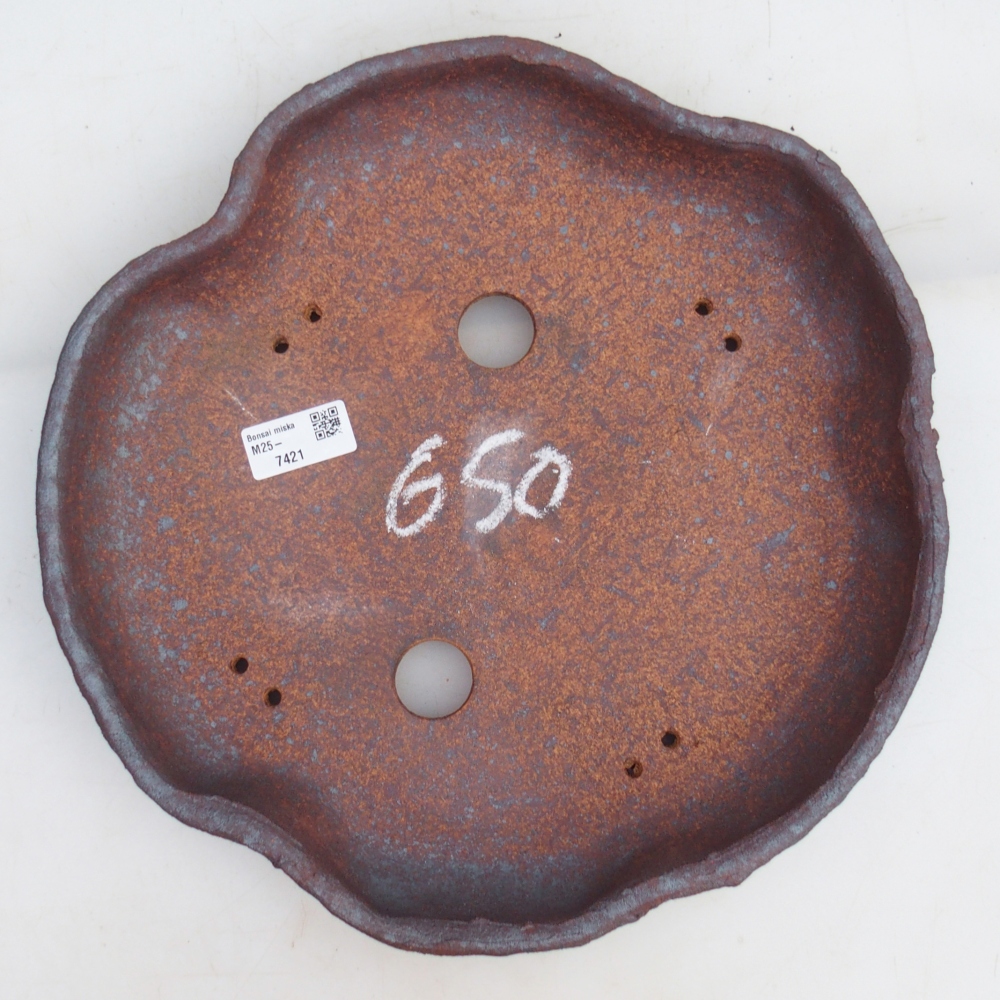 Miska na bonsaj 32 x 32 x 5,5 cm , farba hnedá