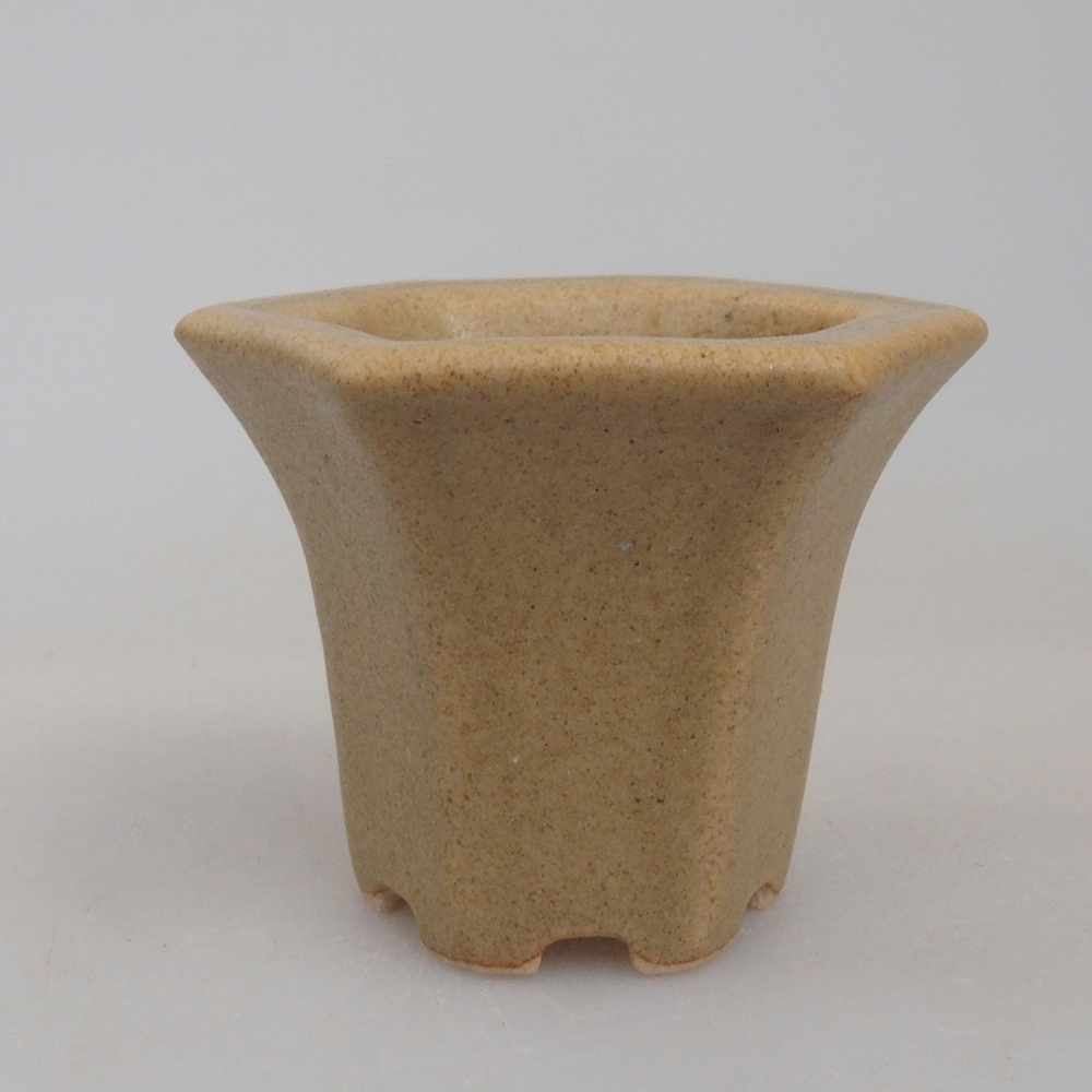Mini bonsai miska 4 x 3,5 x 3  cm, farba hnedá