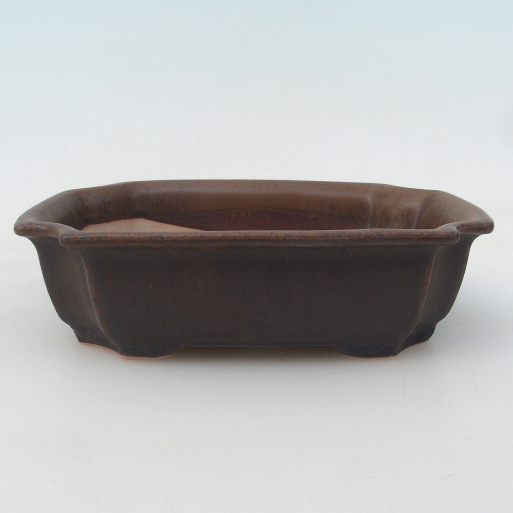 Bonsai miska + podmiska H01 - 12x9x5 cm