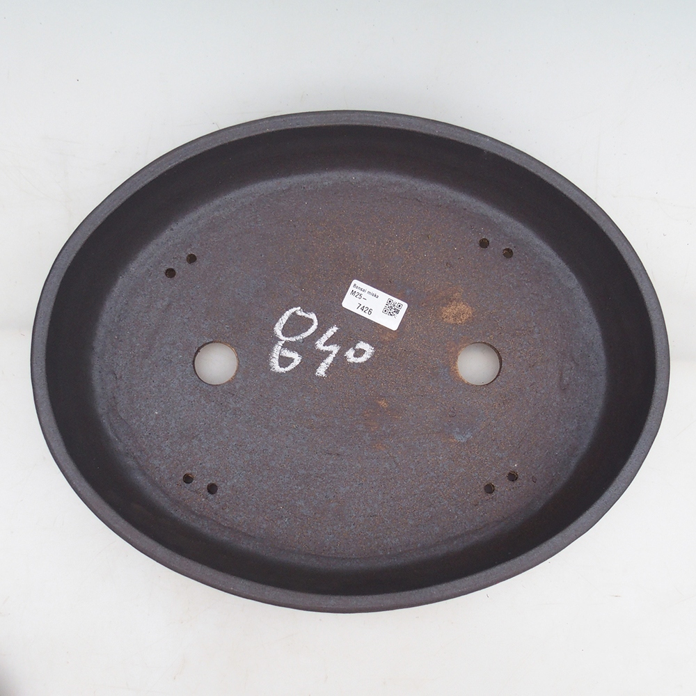 Miska na bonsaj 38,5 x 30,5 x 7,5 cm , farba hnedá