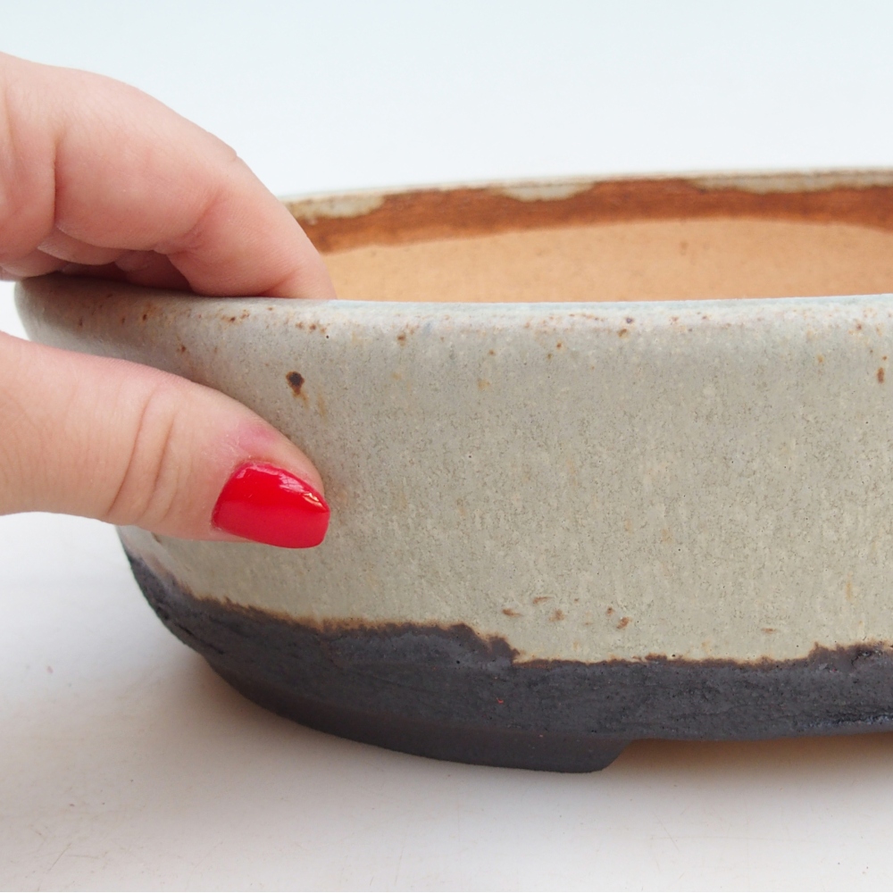 Miska na bonsaj 26,5 x 21 x 7 cm , farba béžová