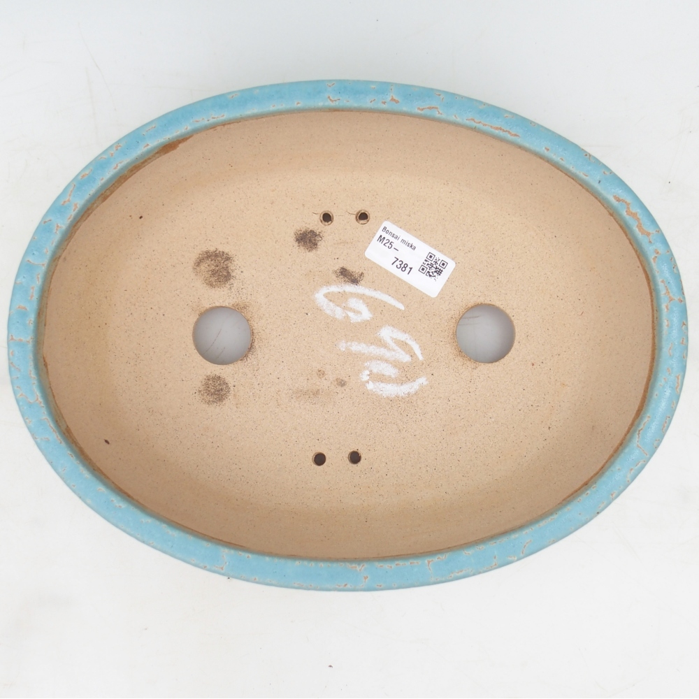 Miska na bonsaj 28,5 x 21 x 8 cm , farba modrá