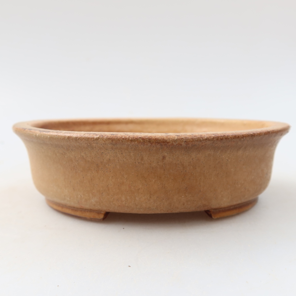 Keramická miska na bonsaje 12,5 x 11,5 x 3,5 cm, farba ružová