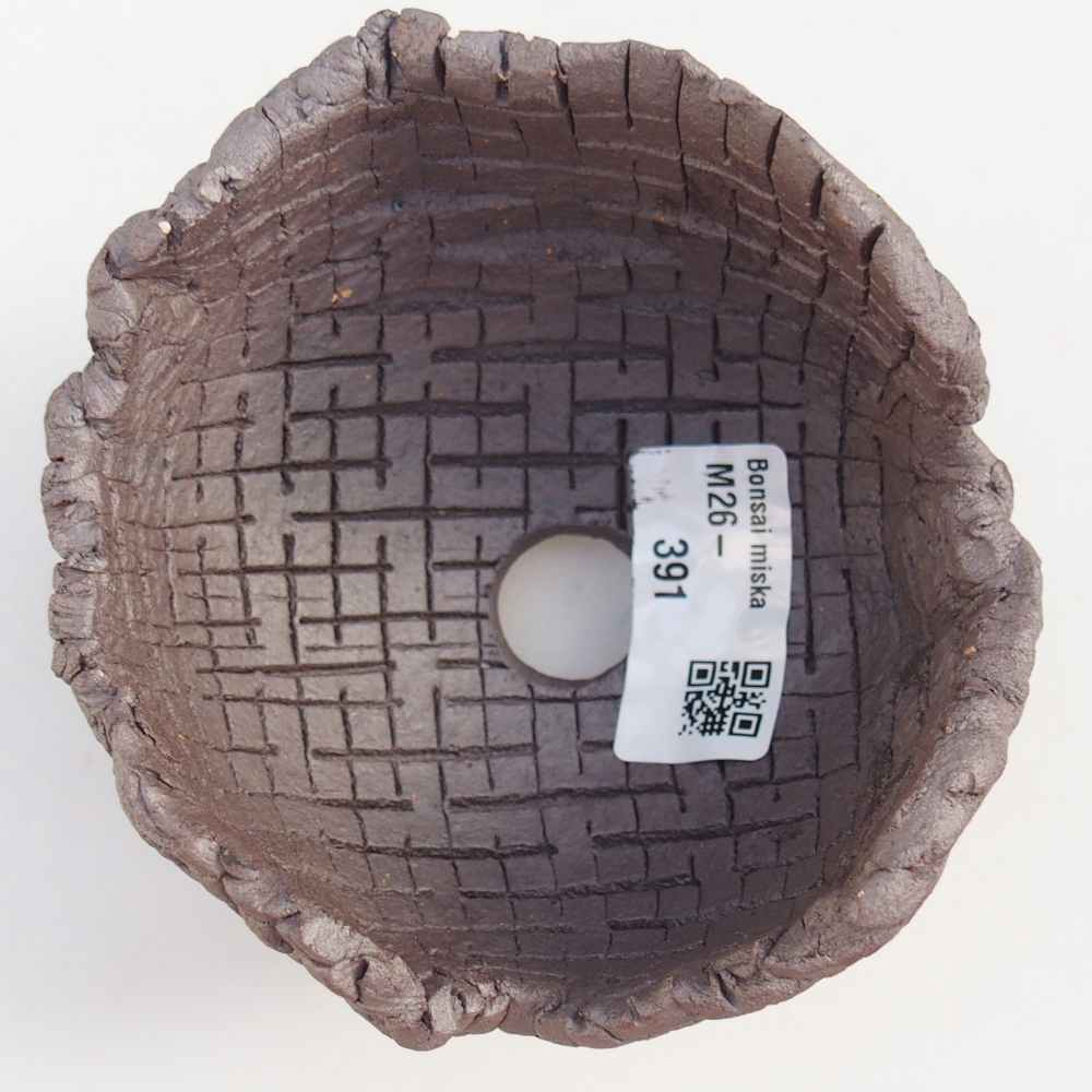 Keramická mušľa 10 x 10 x 7,5 cm , kovová farba