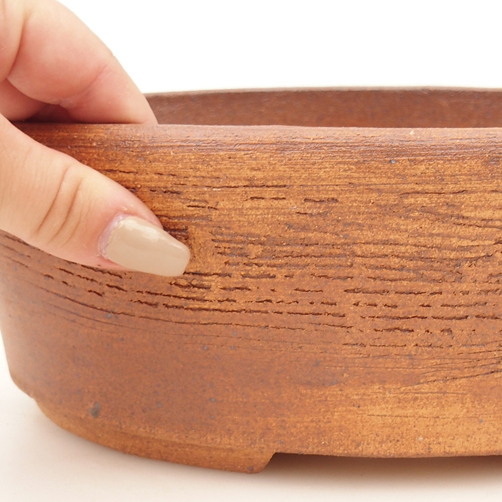 Miska na bonsaj 26 x 19 x 8,5 cm , farba hnedá