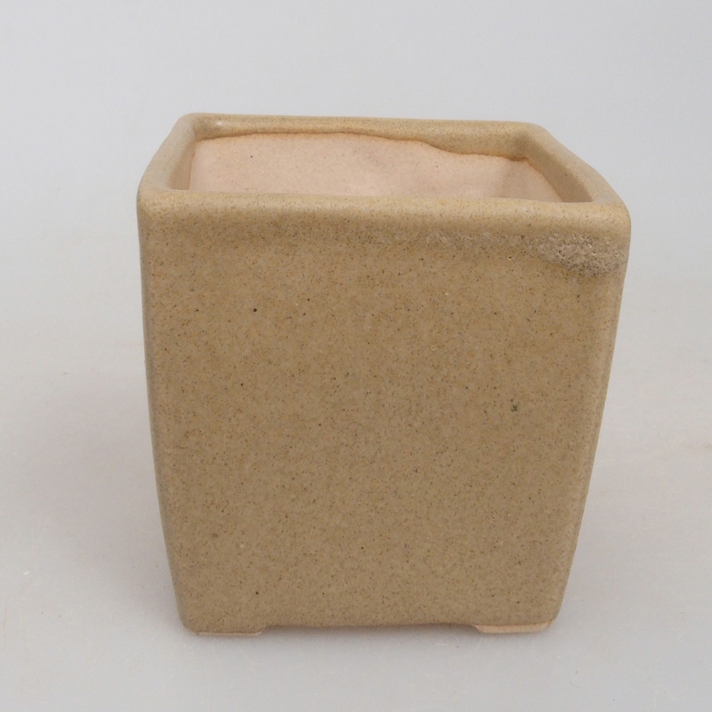 Mini bonsai miska 5 x 5 x 5  cm, farba hnedá