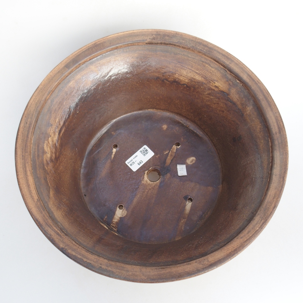 Keramická miska na bonsaje 31,5 x 31,5 x 14 cm, ružová