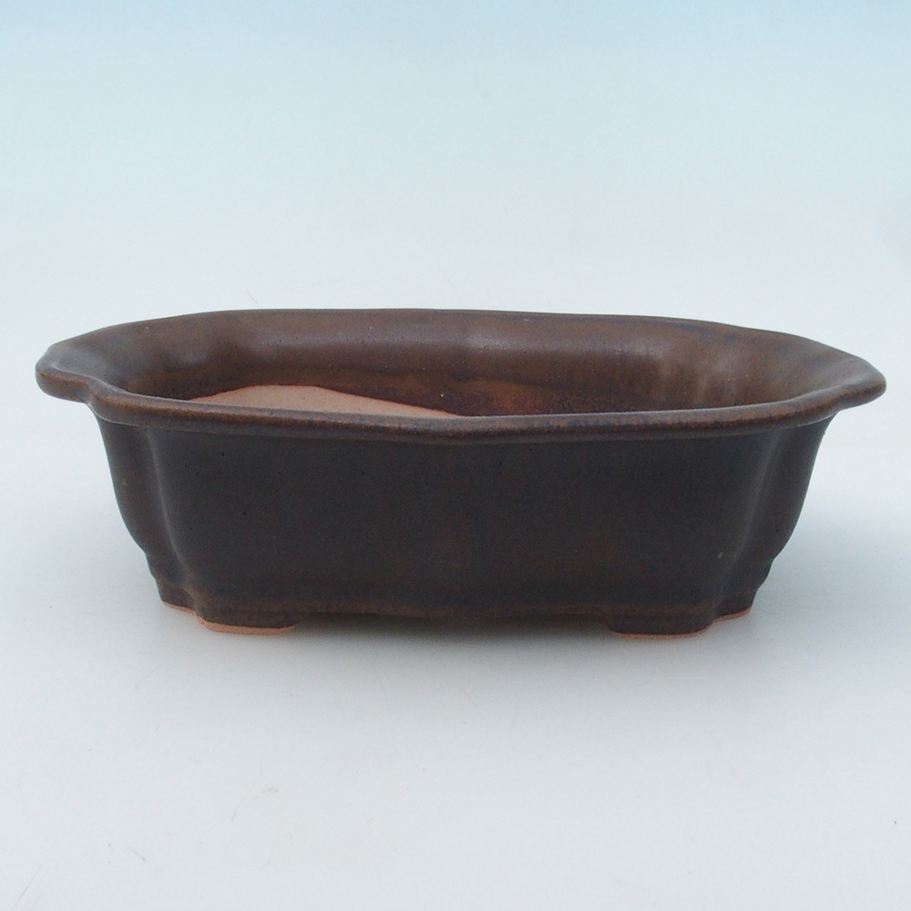 Bonsai miska + podmiska H01 - 12x9x5 cm