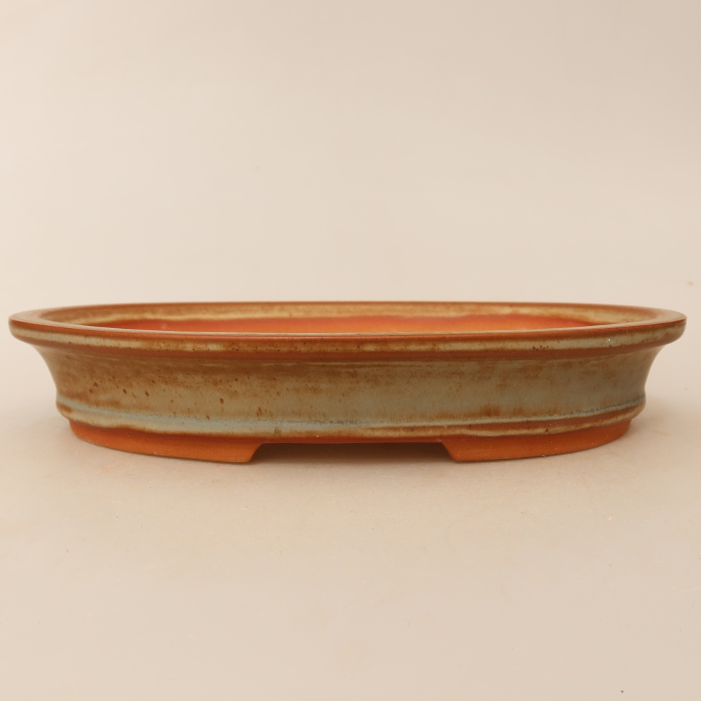 Keramická miska  21 x 14,5 x 3,5 cm, farba béžová