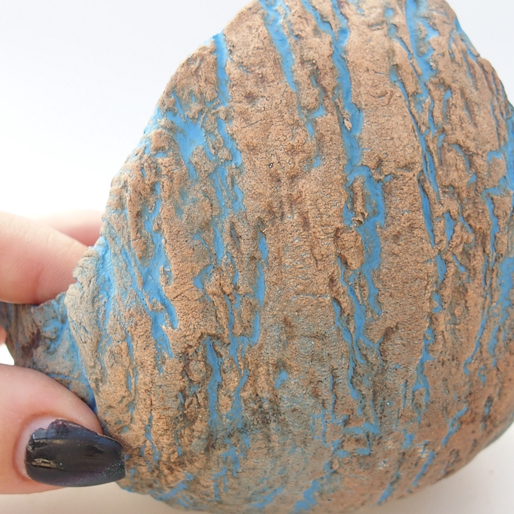 Keramická mušľa 10 x 10 x 12 cm , žltá