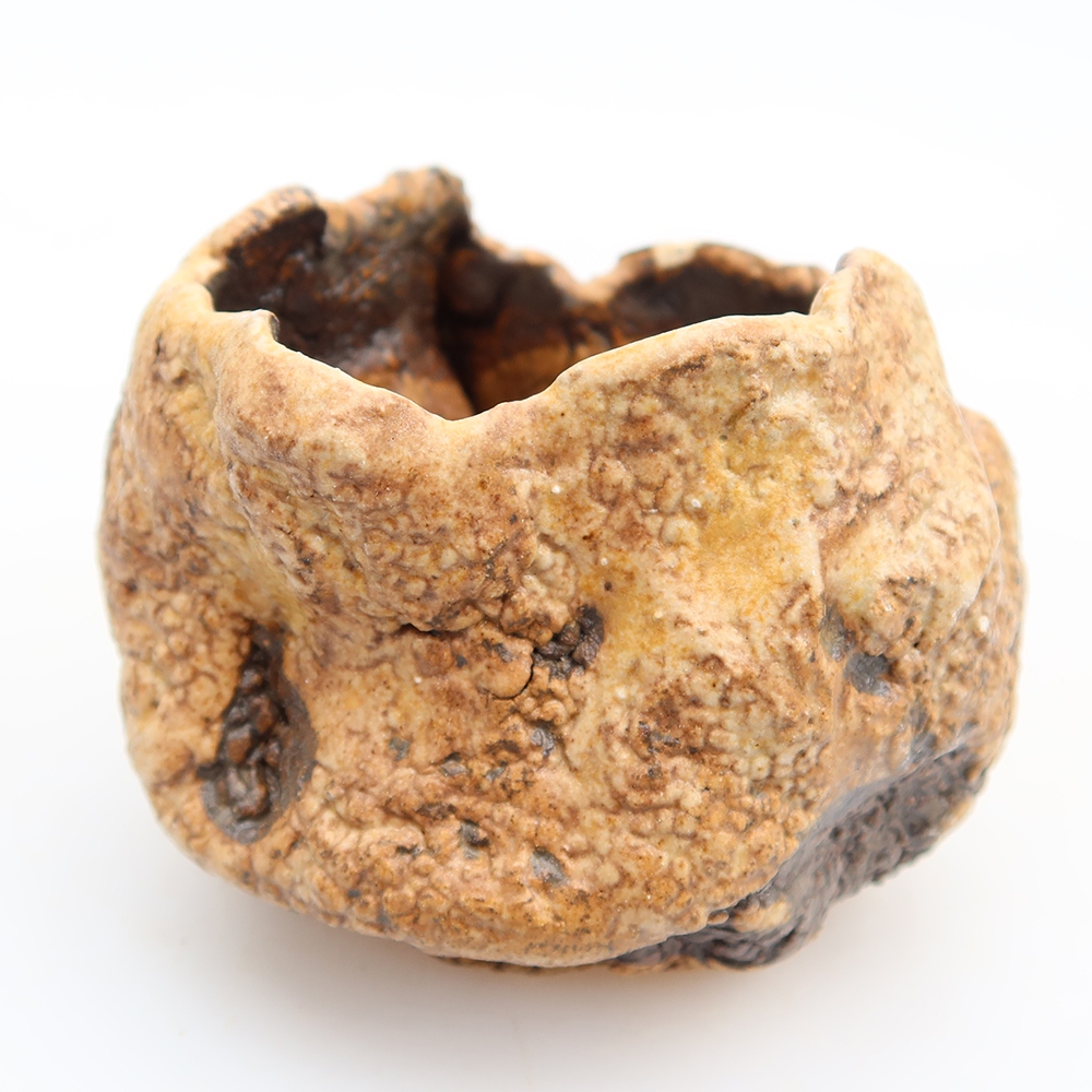 Keramická škrupina  6 x 5 x 6 cm, farba hnedá