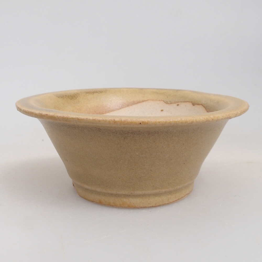 Mini bonsai miska 7 x 7 x 2,5  cm, farba hnedá