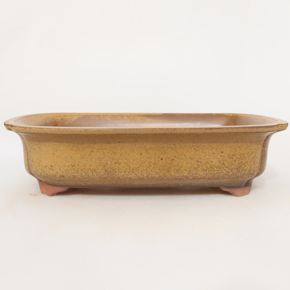 Keramická miska  24 x 17 x 6 cm, farba žltá