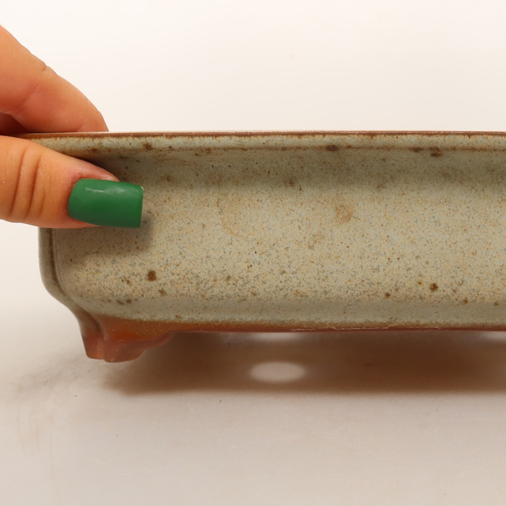 Keramická Miska 24,5 x 17,5 x 6 cm, farba béžová