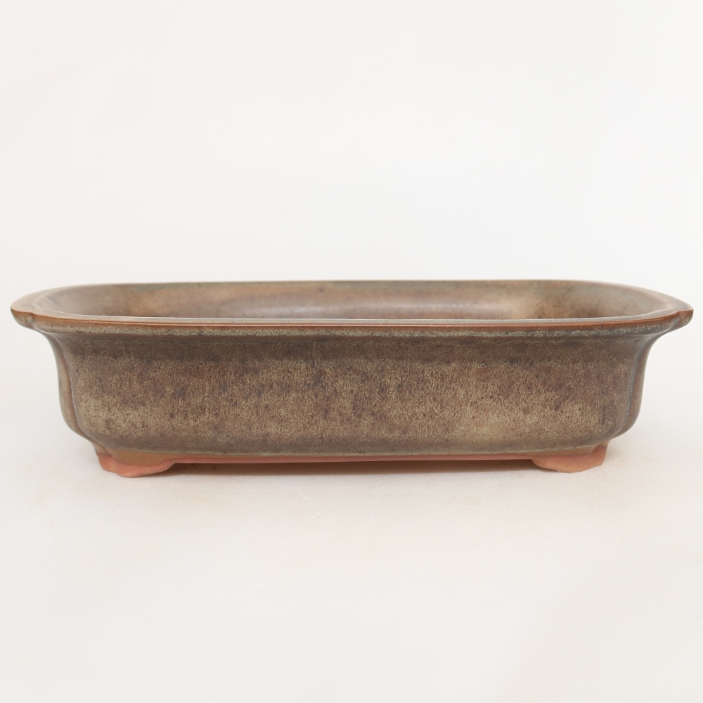 Keramická miska  24 x 17 x 6 cm, farba hnedá