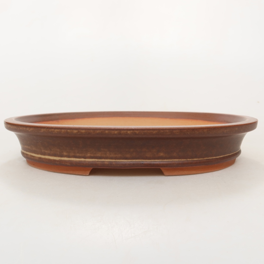 Keramická Miska 21 x 15 x 4 cm, farba hnedá