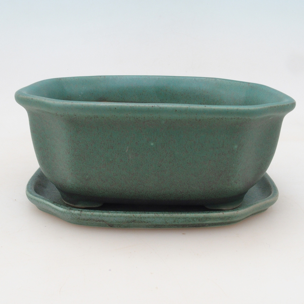 Bonsai miska + podmiska H32 - 13x10x5, 5 cm
