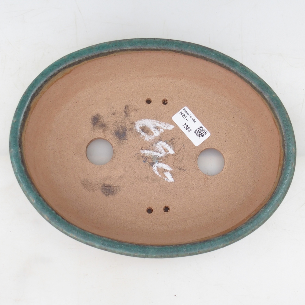 Miska na bonsaj 26,5 x 20,5 x 7,5 cm , farba zelená