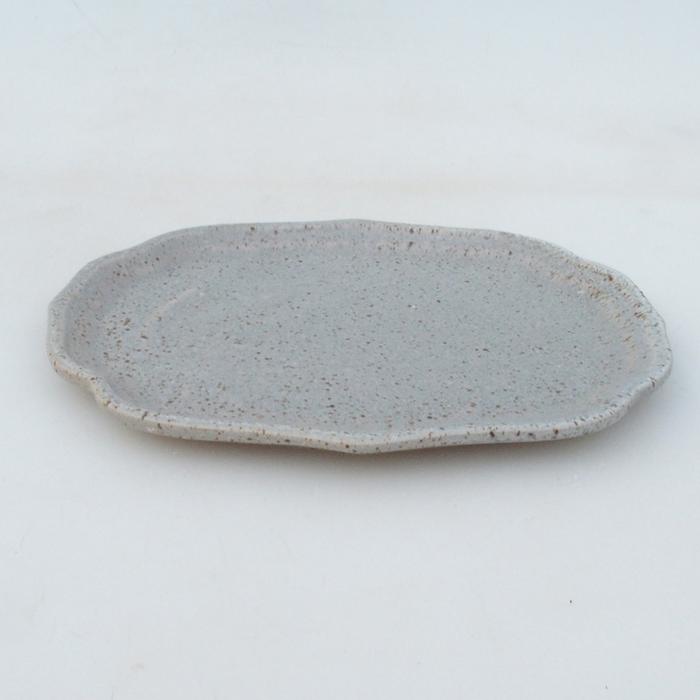 Keramická podmiska H51 -18,5 x 14,5 x 1 cm - béžová