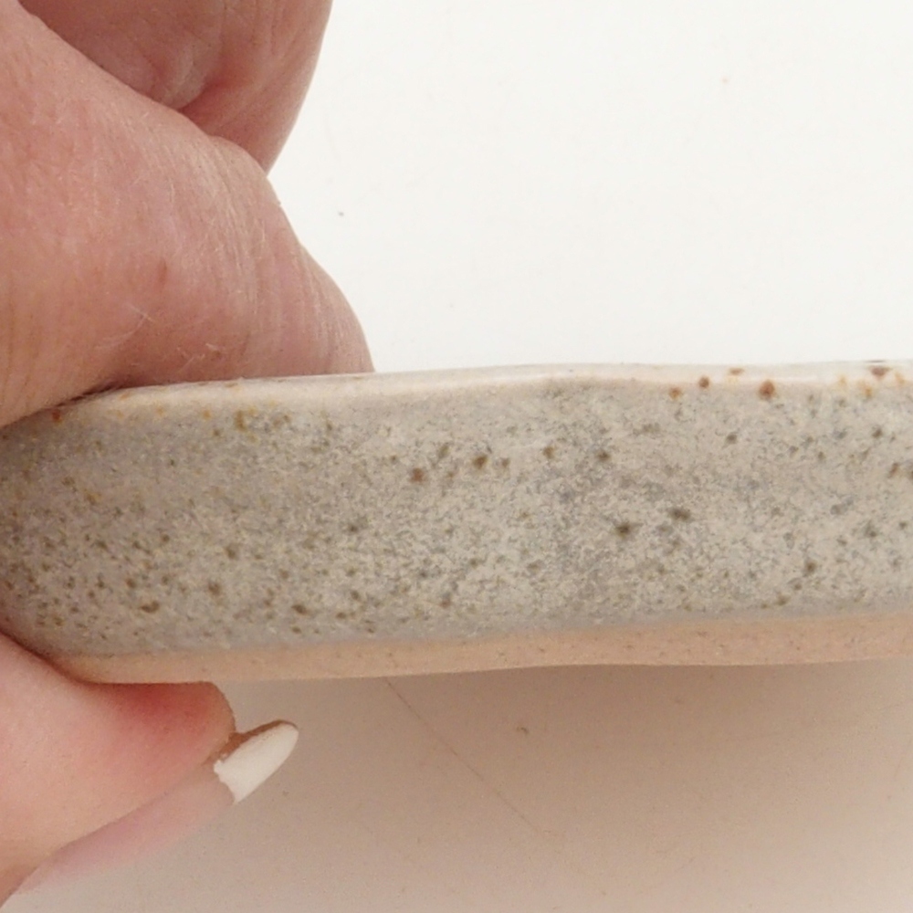 Keramická podmiska H95 - 8 x 8 x 1 cm - béžová