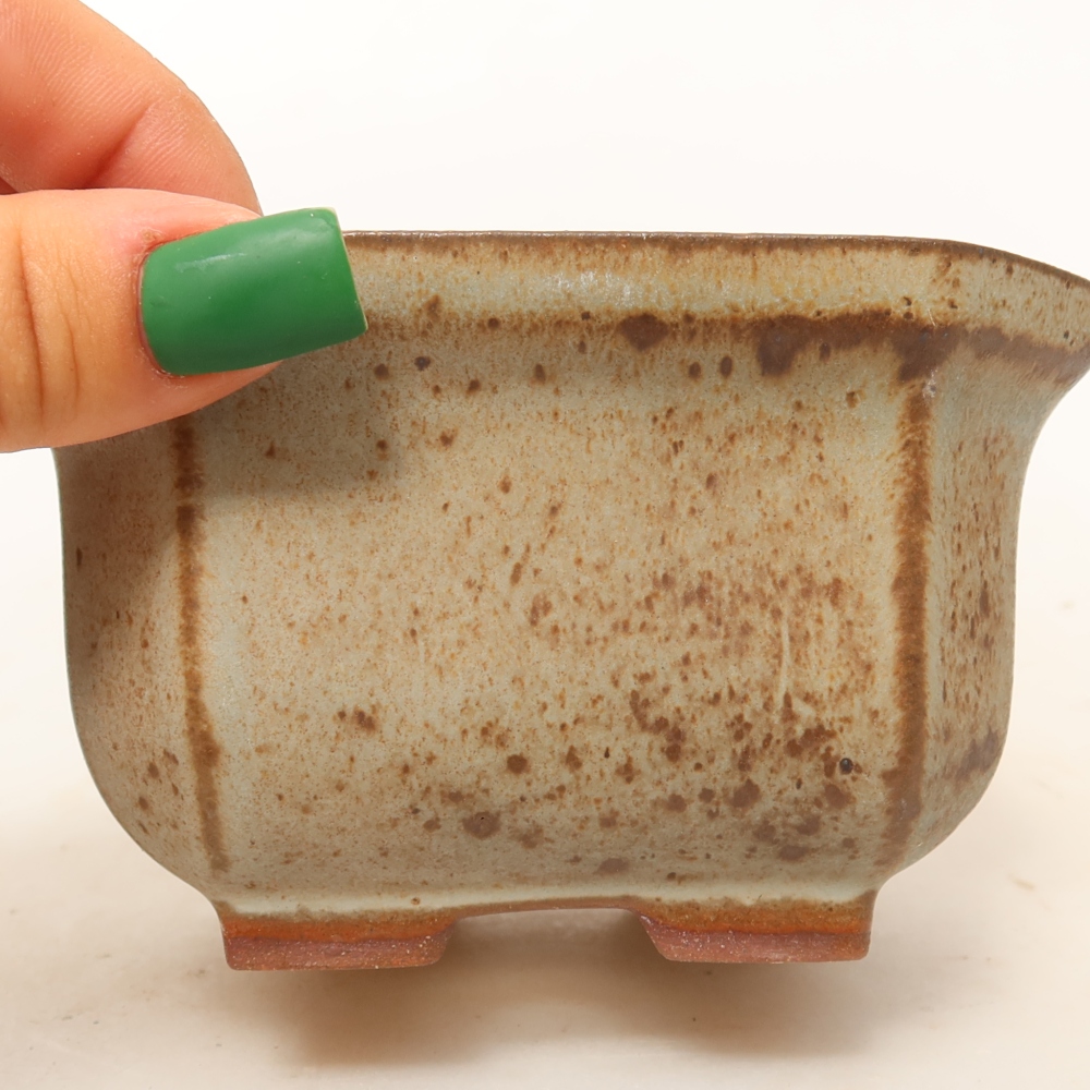 Keramická škrupina  11 x 11 x 6,5 cm, farba béžová