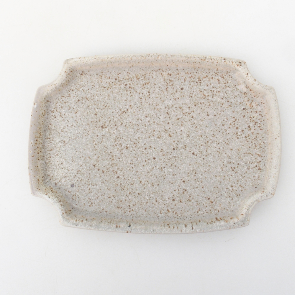 Keramická podmiska H03 - 17 x 12,5 x 1 cm - béžová