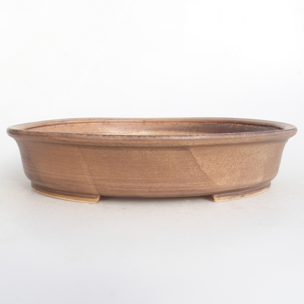 Keramická miska na bonsaje 24 x 20,5 x 5 cm, ružová