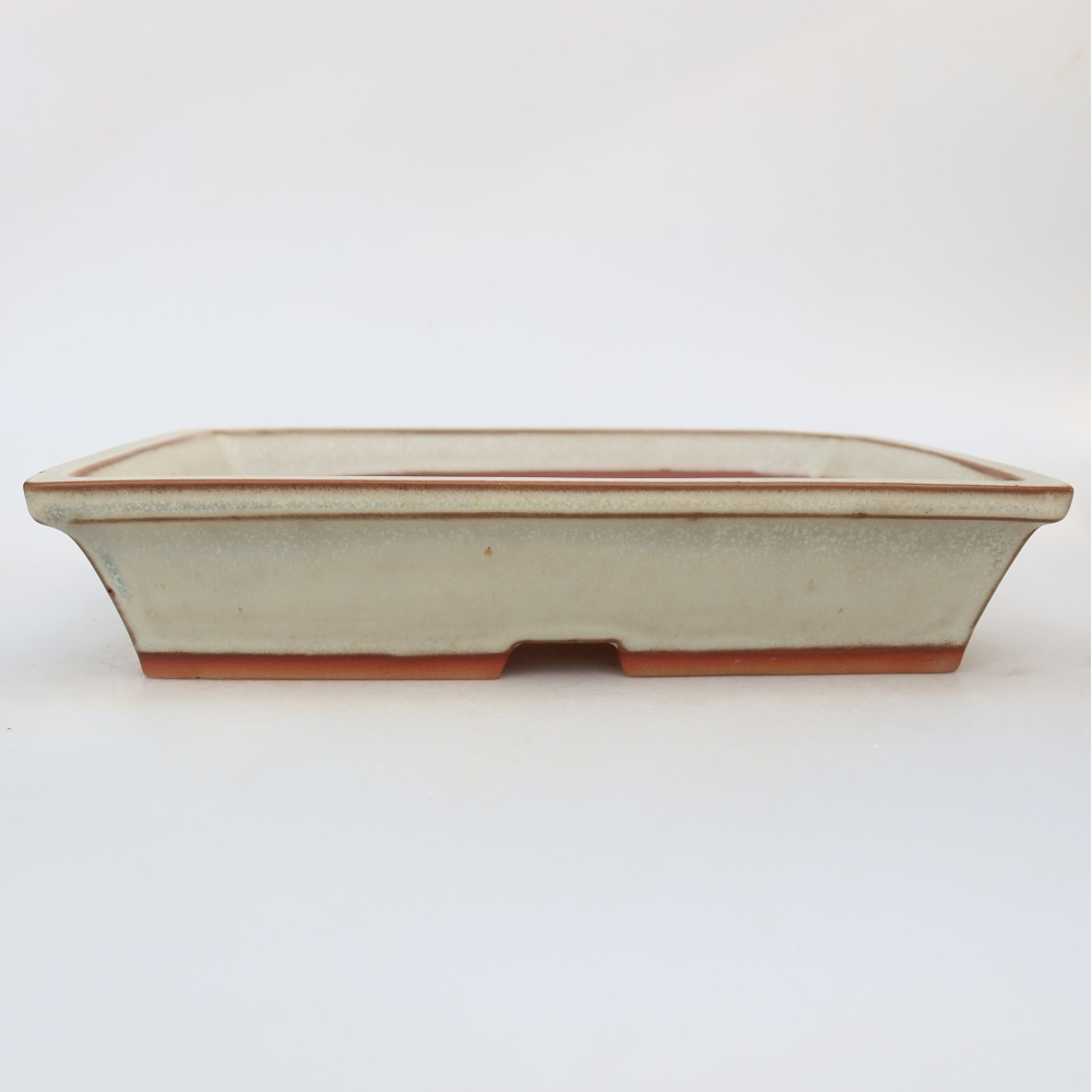 Keramická miska  26 x 19,5 x 5,5 cm, farba béžová