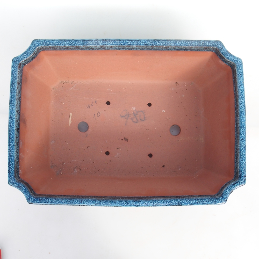 Misa 36,5 x 26 x 12,5 cm modro-biela