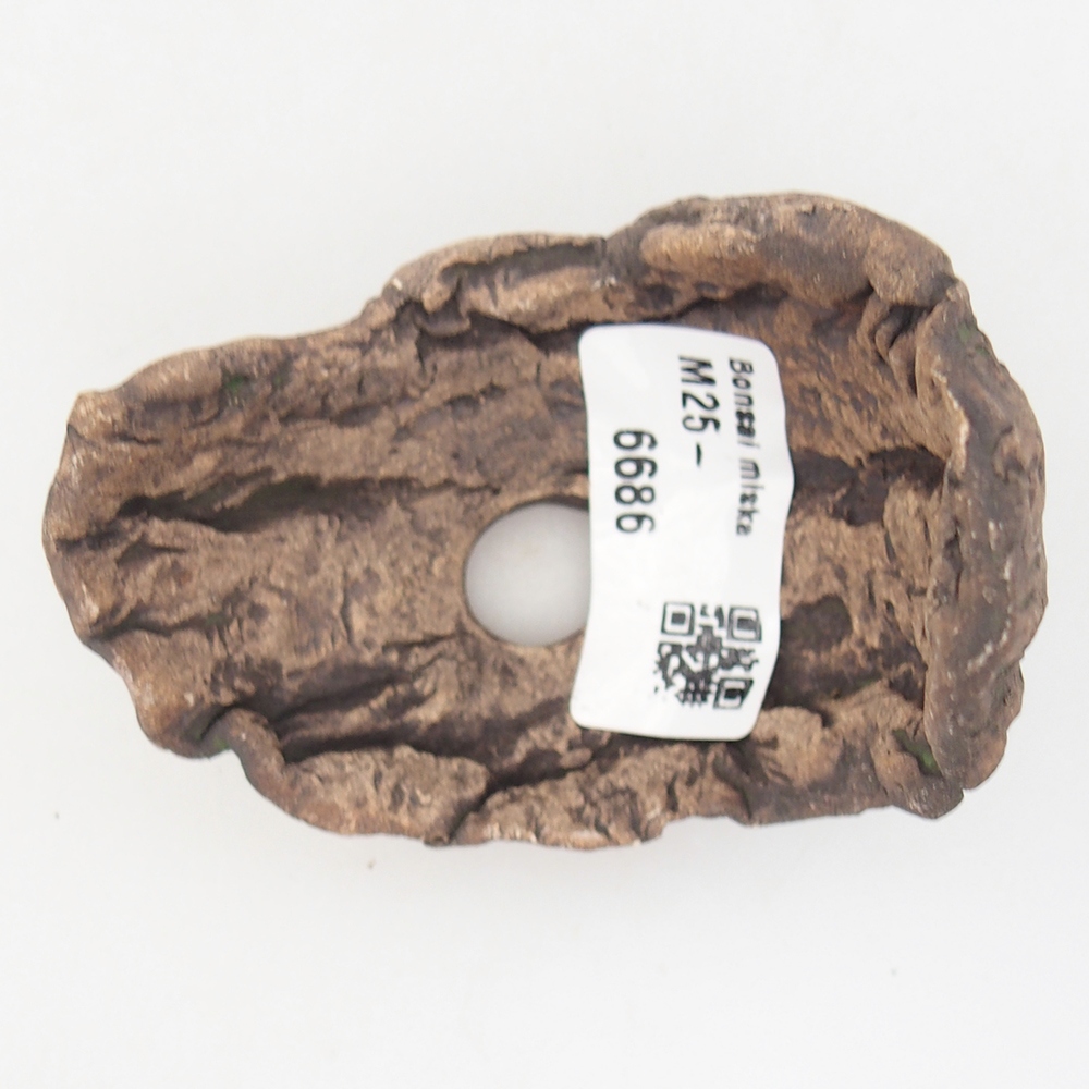 Keramická mušľa 8 x 5,5 x 7 cm , farba zelená