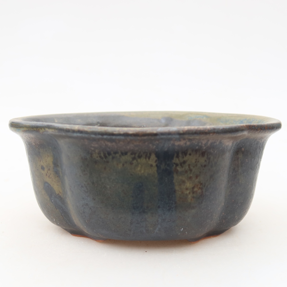 Keramická miska na bonsai 13,5 x 11 x 6 cm, farba hnedá