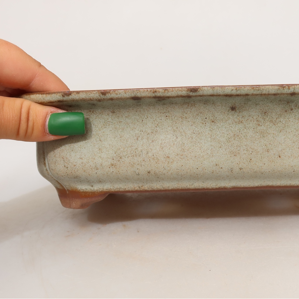 Keramická miska  24 x 17 x 6 cm, farba béžová