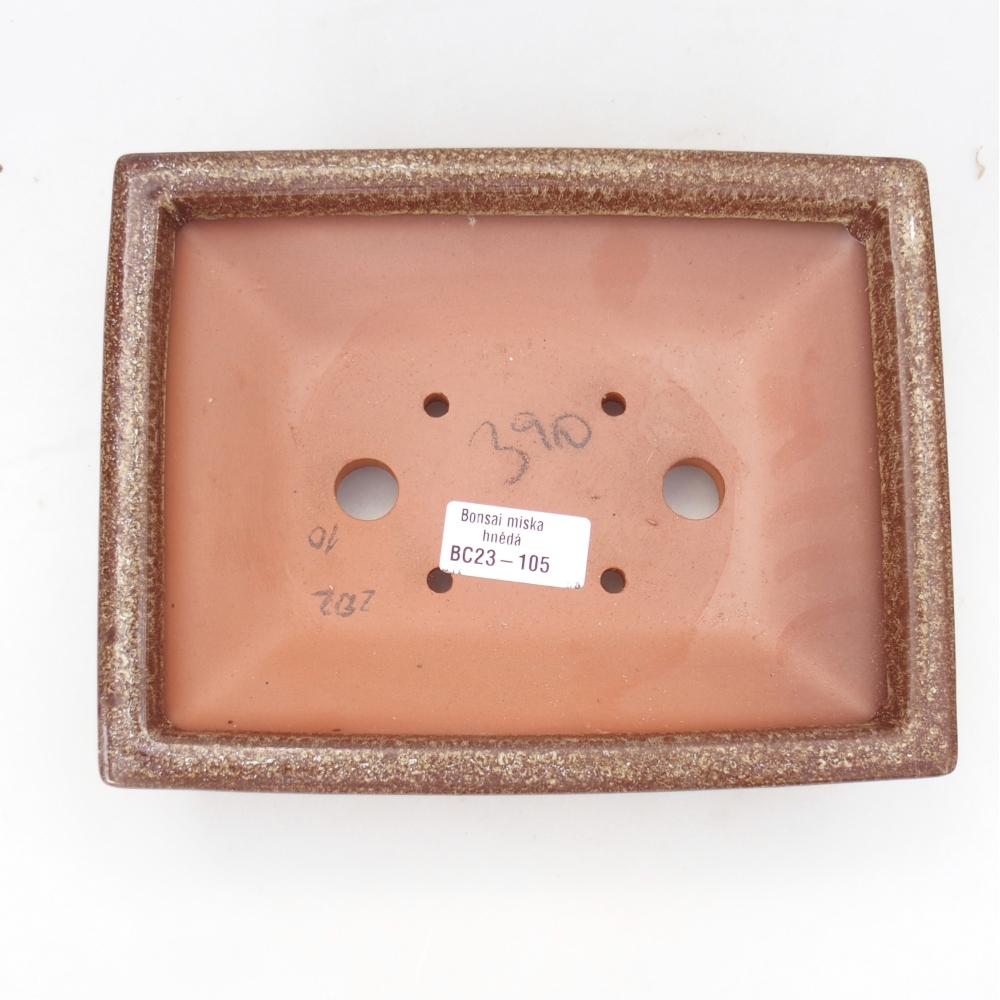 Misa 21,5 x 17 x 5,5 cm hnedá