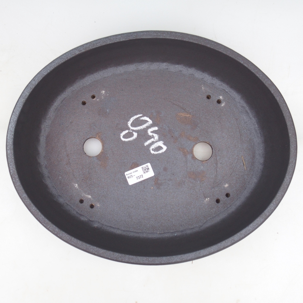 Miska na bonsaj 39 x 31,5 x 8,5 cm , farba hnedá