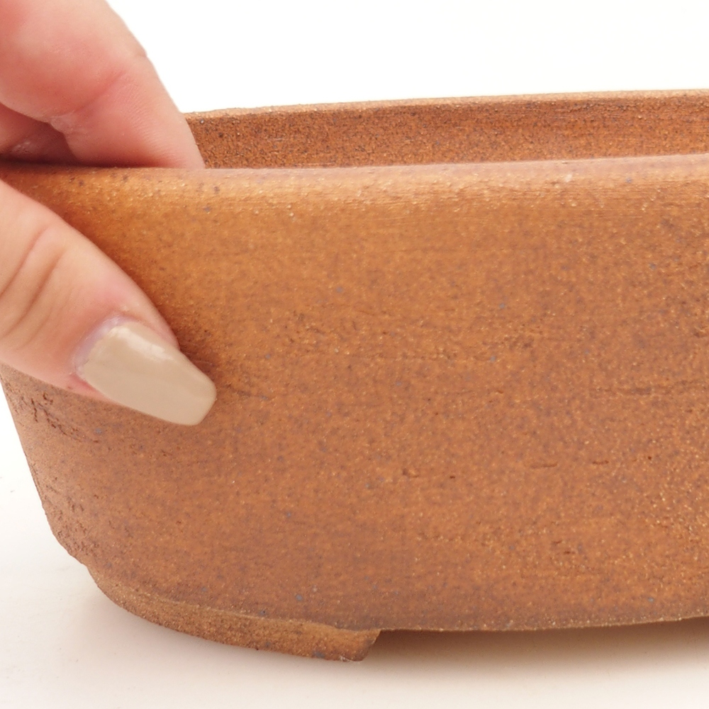 Miska na bonsaj 21 x 17 x 8 cm , farba hnedá
