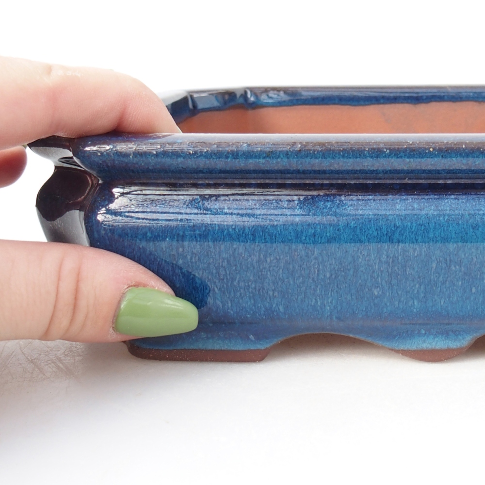 Misa 21,5 x 26,5 x 4 cm farba modrá