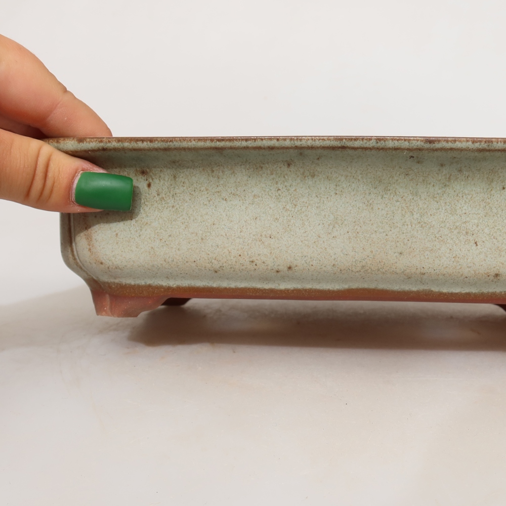 Keramická miska  24 x 17 x 6 cm, farba béžová