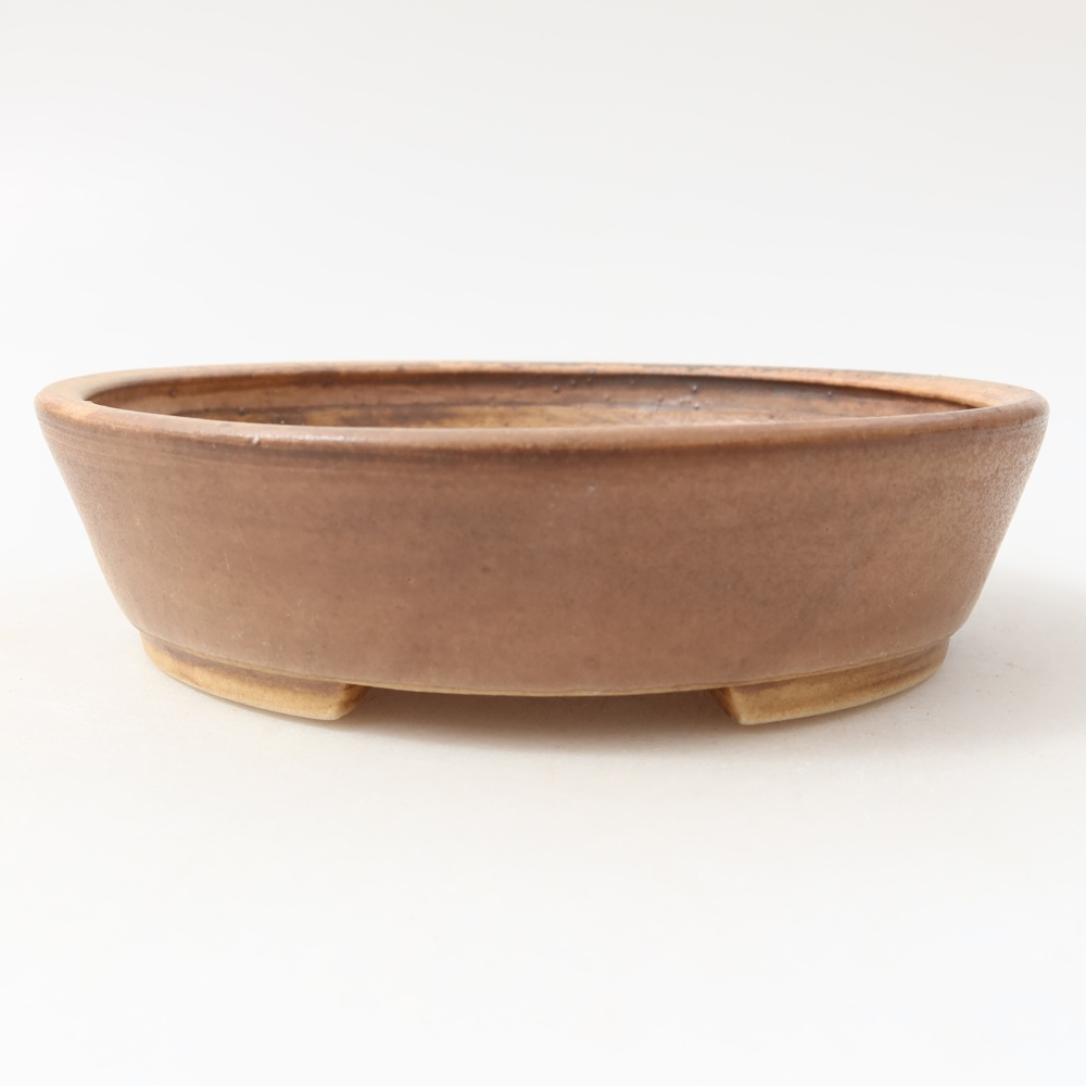 Keramická miska na bonsai 15 x 14 x 4 cm, farba ružová