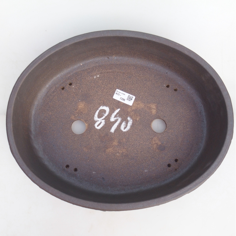 Miska na bonsaj 39,5 x 32 x 9,5 cm , farba hnedá