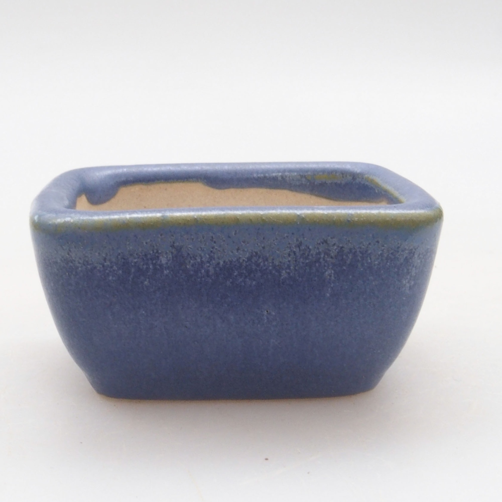 Mini bonsai miska 5,5 x 4 x 2,5 cm, farba modrá