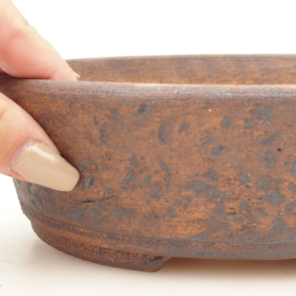 Miska na bonsaj 20 x 16 x 6 cm , farba hnedá