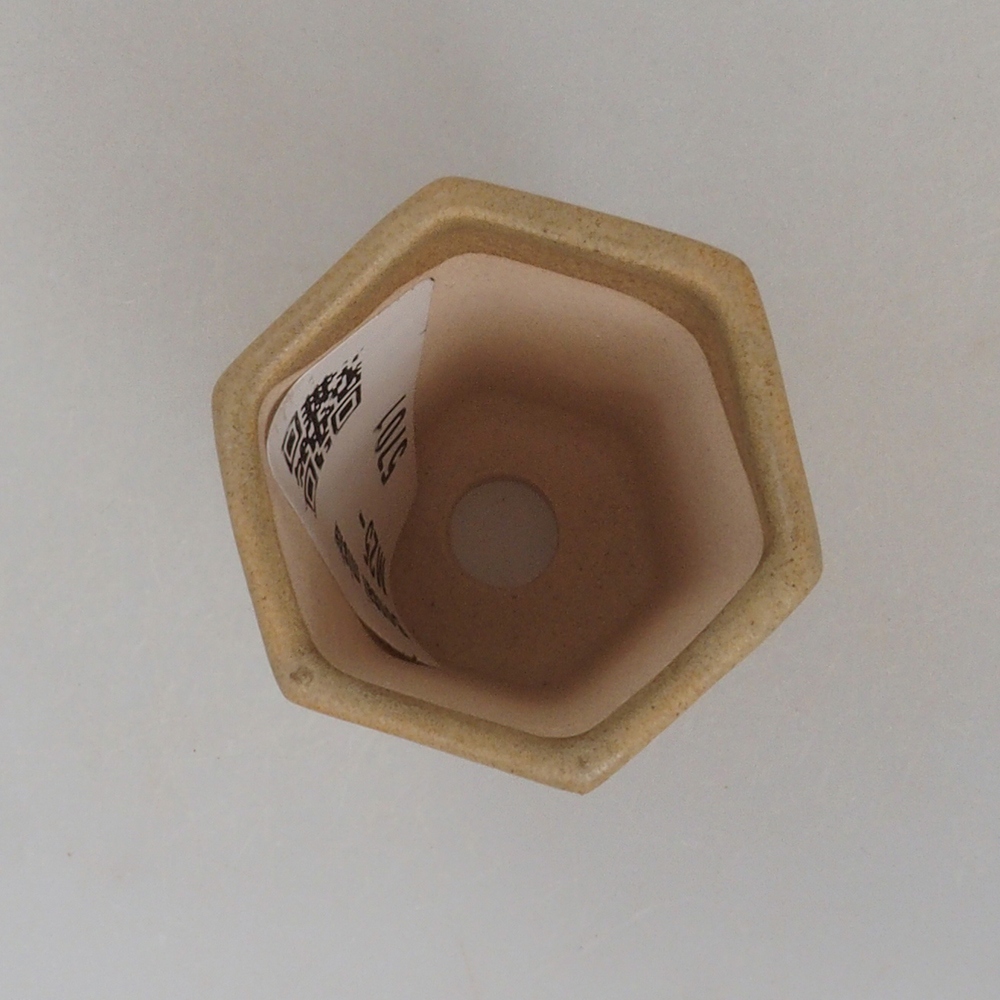 Mini bonsai miska 4 x 3,5 x 5,5  cm, farba hnedá