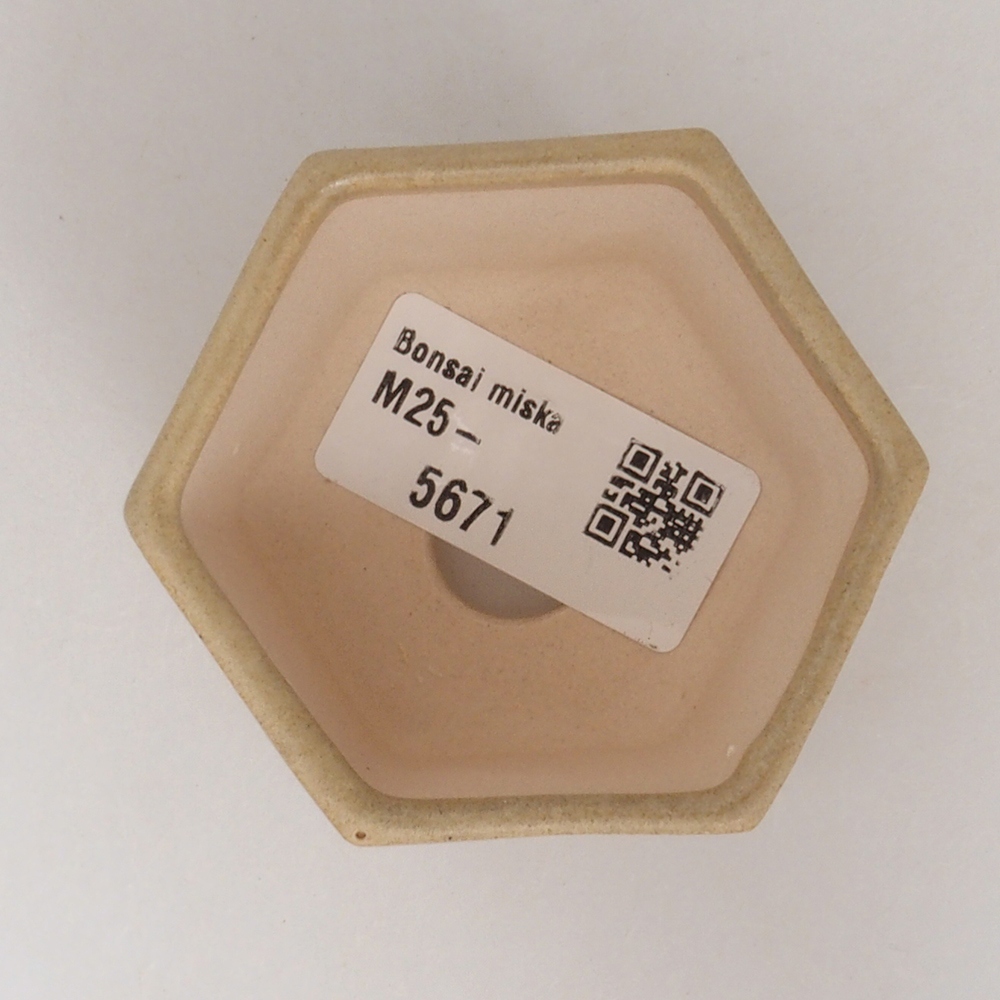 Mini bonsai miska 7 x 5,5 x 4,5  cm, farba hnedá