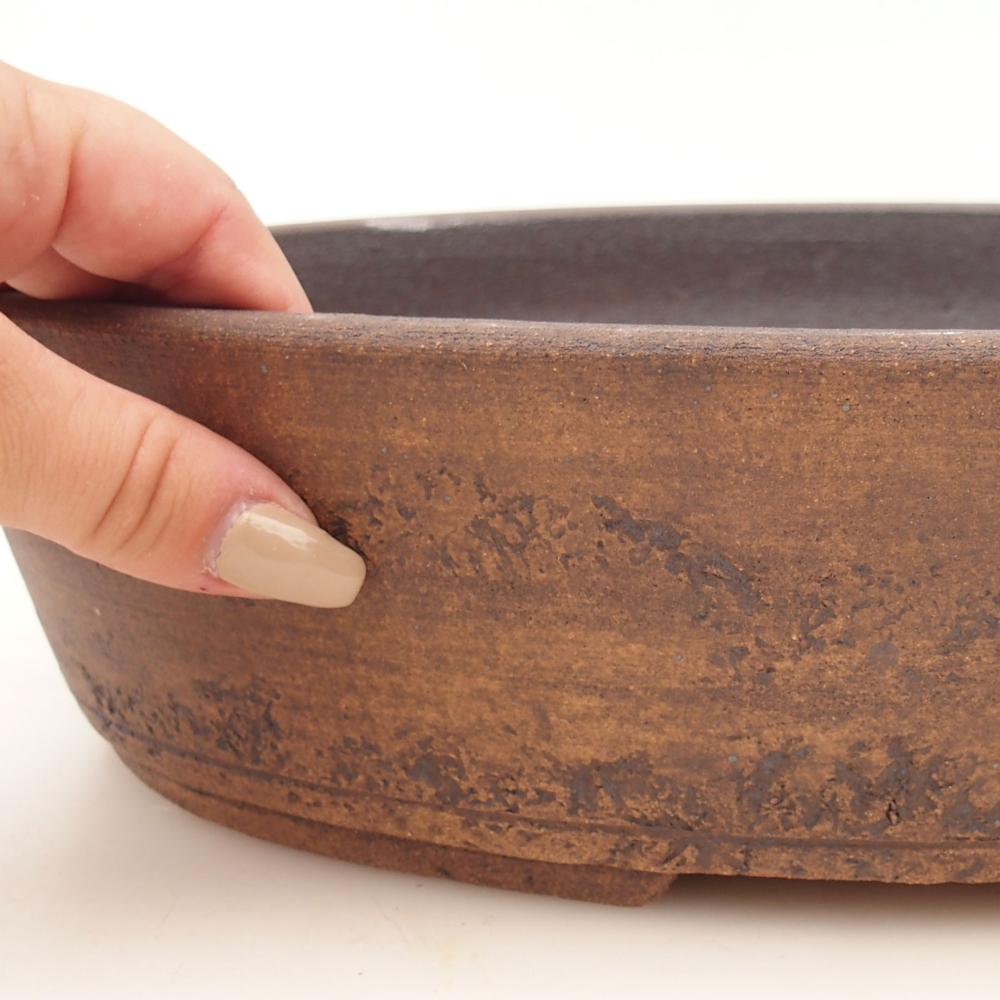 Miska na bonsaj 33 x 26 x 8 cm , farba kovu