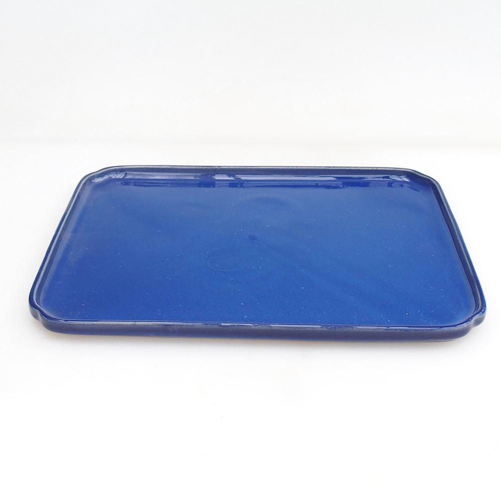 Keramická miska H20 - 26,5 x 20 x 1,5 cm - modrá